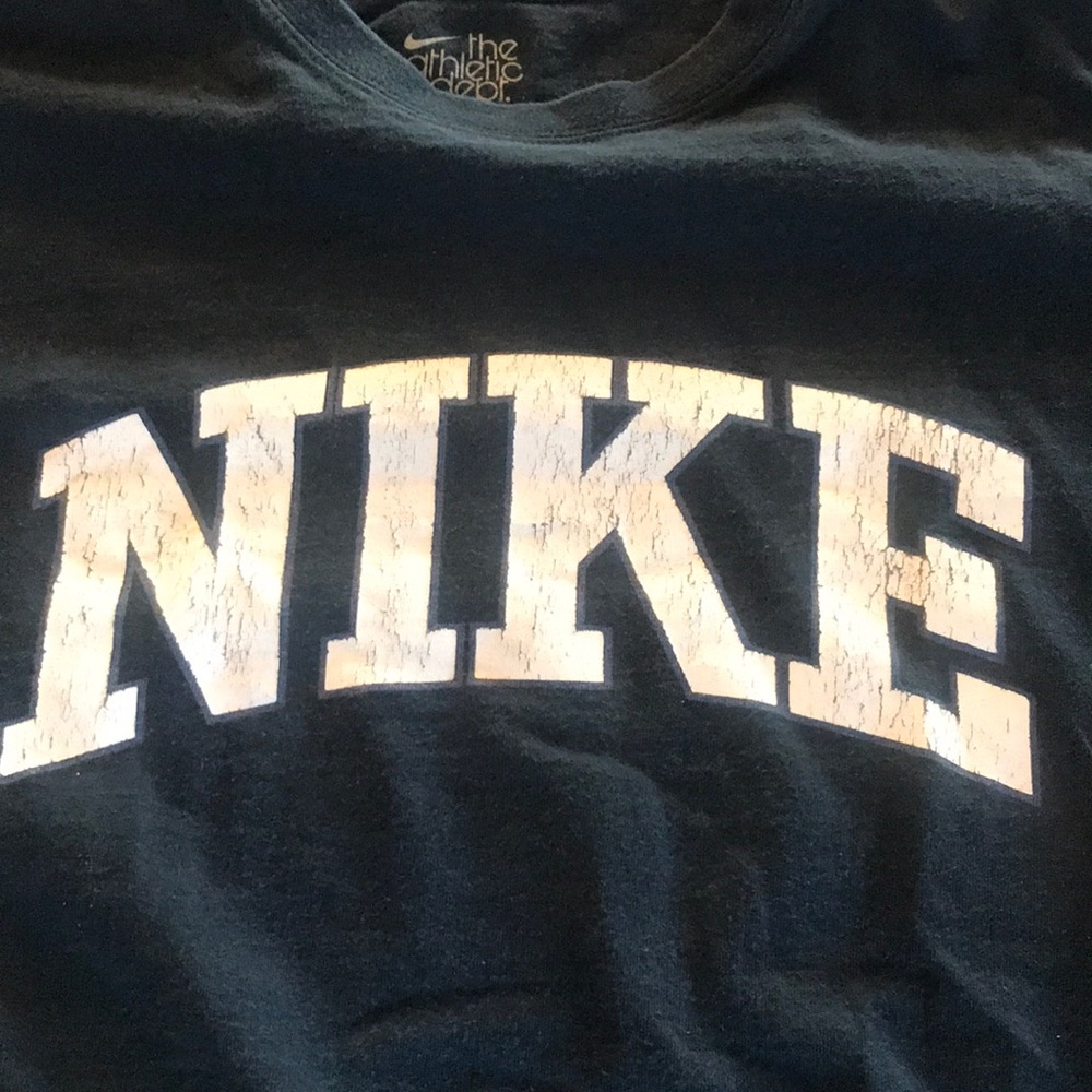 Cute, bike t-shirt navy blue with white